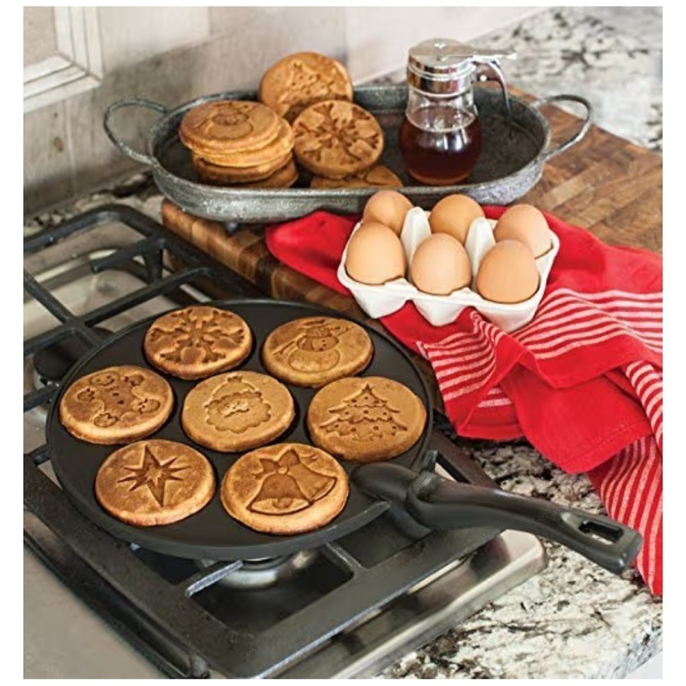 Nordicware Christmas holiday Pancake Pan - Picture 5 of 6